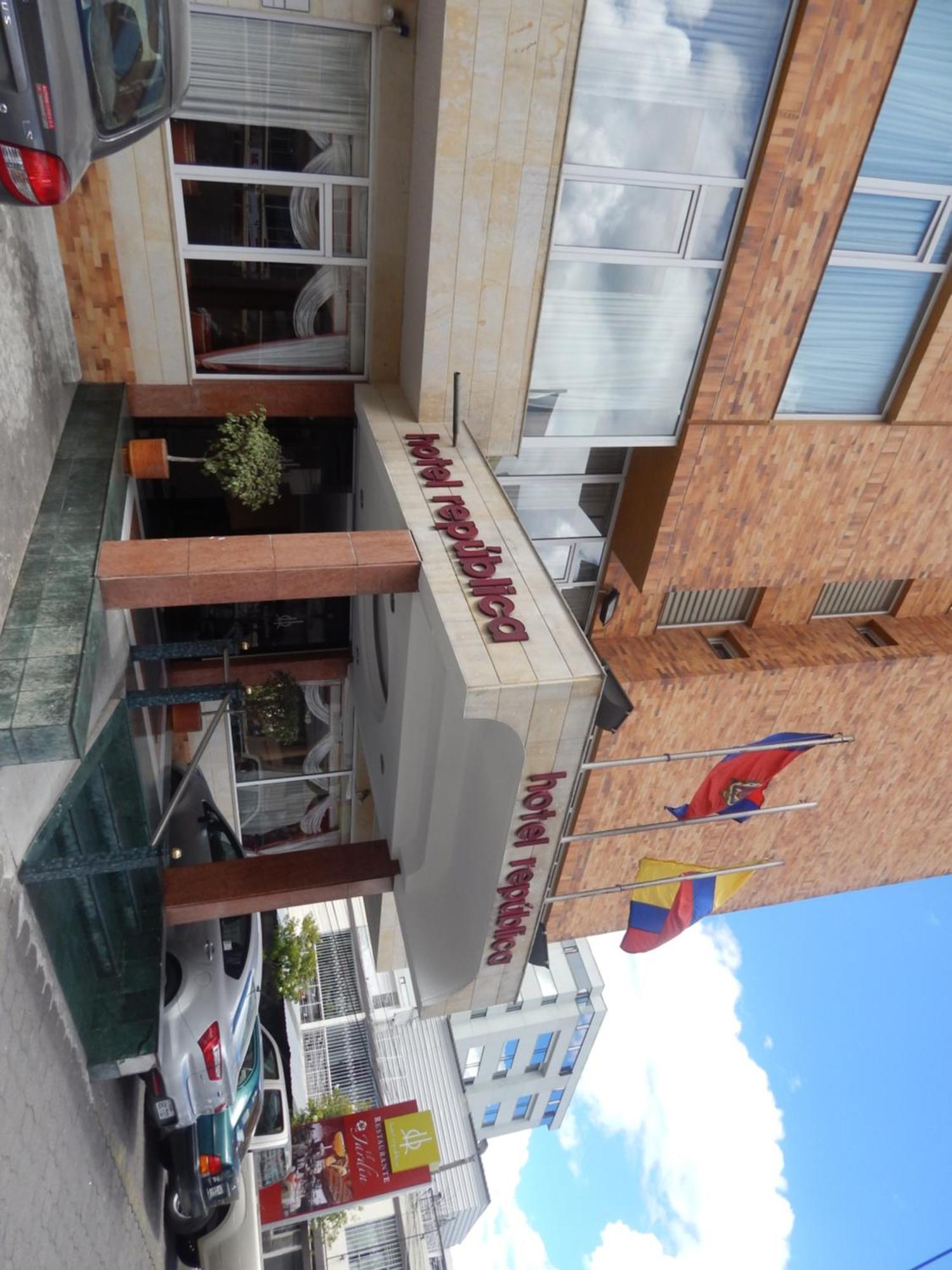 Hotel Republica Quito Buitenkant foto